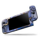 Golden Inked Marble Swirl // Skin Decal Wrap Kit for Nintendo Switch Console & Dock, Joy-Cons, Pro Controller, Lite, 3DS XL, 2DS XL, DSi, or Wii - Vinyl Skin Wrap for Nintendo Switch 2, OLED, Lite, Pro Controller, Wii & Classic Handhelds