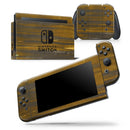 Golden Maple Tree Lines - Vinyl Skin Wrap for Nintendo Switch 2, OLED, Lite, Pro Controller, Wii & Classic Handhelds