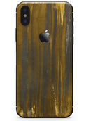 Golden Maple Tree Lines - iPhone X Skin-Kit