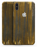 Golden Maple Tree Lines - iPhone X Skin-Kit