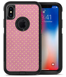 Golden Micro Dots Over Pink - iPhone X OtterBox Case & Skin Kits