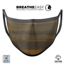 Golden Micro Field - Made in USA Mouth Cover Unisex Anti-Dust Cotton Blend Reusable & Washable Face Mask with Adjustable Sizing for Adult or Child