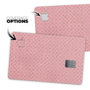 Golden Moroccan Over Pink - Premium Protective Decal Skin-Kit for the Apple Credit Card