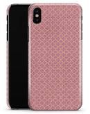 Golden Moroccan Over Pink - iPhone X Clipit Case