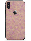 Golden Pattern Of Royalty - iPhone X Skin-Kit