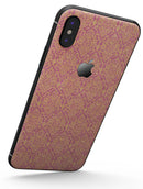 Golden Pattern Of Royalty - iPhone X Skin-Kit