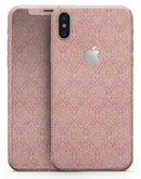 Golden Pattern Of Royalty - iPhone X Skin-Kit