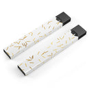 Golden Scattered Candy Sticks - Premium Decal Protective Skin-Wrap Sticker compatible with the Juul Labs vaping device