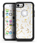 Golden Scattered Candy Sticks - iPhone 7 or 8 OtterBox Case & Skin Kits