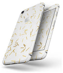 Golden Scattered Candy Sticks - Skin-kit for the iPhone 8 or 8 Plus