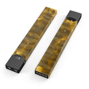 Golden Smoked Feathers - Premium Decal Protective Skin-Wrap Sticker compatible with the Juul Labs vaping device