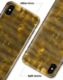 Golden Smoked Feathers - iPhone X Clipit Case