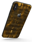 Golden Smoked Feathers - iPhone X Skin-Kit