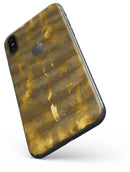 Golden Smoked Feathers - iPhone X Skin-Kit