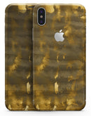 Golden Smoked Feathers - iPhone X Skin-Kit