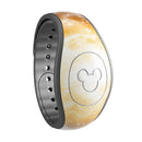 Golden Space Swirl - Decal Skin Wrap Kit for the Disney Magic Band