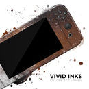 Golden Space Swirl // Skin Decal Wrap Kit for Nintendo Switch Console & Dock, Joy-Cons, Pro Controller, Lite, 3DS XL, 2DS XL, DSi, or Wii - Vinyl Skin Wrap for Nintendo Switch 2, OLED, Lite, Pro Controller, Wii & Classic Handhelds