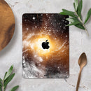 Golden Space Swirl - Full Body Skin Decal for the Apple iPad Pro 12.9", 11", 10.5", 9.7", Air or Mini (All Models Available)