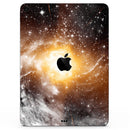 Golden Space Swirl - Full Body Skin Decal for the Apple iPad Pro 12.9", 11", 10.5", 9.7", Air or Mini (All Models Available)