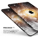 Golden Space Swirl - Full Body Skin Decal for the Apple iPad Pro 12.9", 11", 10.5", 9.7", Air or Mini (All Models Available)
