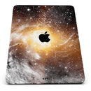 Golden Space Swirl - Full Body Skin Decal for the Apple iPad Pro 12.9", 11", 10.5", 9.7", Air or Mini (All Models Available)