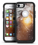 Golden Space Swirl - iPhone 7 or 8 OtterBox Case & Skin Kits