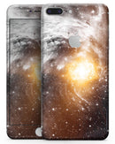 Golden Space Swirl - Skin-kit for the iPhone 8 or 8 Plus