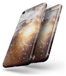 Golden Space Swirl - Skin-kit for the iPhone 8 or 8 Plus