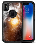 Golden Space Swirl - iPhone X OtterBox Case & Skin Kits