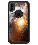 Golden Space Swirl - iPhone X OtterBox Case & Skin Kits