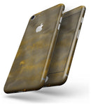 Golden Speckles with Smoke - Skin-kit for the iPhone 8 or 8 Plus