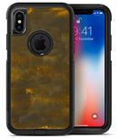 Golden Speckles with Smoke - iPhone X OtterBox Case & Skin Kits