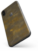 Golden Speckles with Smoke - iPhone X Skin-Kit