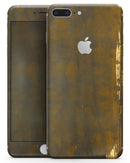 Golden Stained Splattered - Skin-kit for the iPhone 8 or 8 Plus