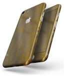 Golden Stained Splattered - Skin-kit for the iPhone 8 or 8 Plus
