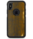 Golden Stained Splattered - iPhone X OtterBox Case & Skin Kits