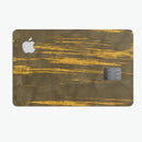 Golden Stratus Clouds V1 - Premium Protective Decal Skin-Kit for the Apple Credit Card