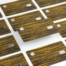 Golden Stratus Clouds V2 - Premium Protective Decal Skin-Kit for the Apple Credit Card