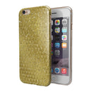 Golden Triangle Glimmer Pattern iPhone 6/6s or 6/6s Plus 2-Piece Hybrid INK-Fuzed Case