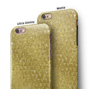 Golden Triangle Glimmer Pattern iPhone 6/6s or 6/6s Plus 2-Piece Hybrid INK-Fuzed Case