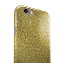 Golden Triangle Glimmer Pattern iPhone 6/6s or 6/6s Plus 2-Piece Hybrid INK-Fuzed Case
