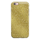 Golden Triangle Glimmer Pattern iPhone 6/6s or 6/6s Plus 2-Piece Hybrid INK-Fuzed Case