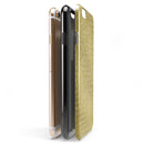 Golden Triangle Glimmer Pattern iPhone 6/6s or 6/6s Plus 2-Piece Hybrid INK-Fuzed Case