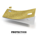 Golden Triangle Glimmer Pattern - Premium Protective Decal Skin-Kit for the Apple Credit Card