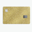 Golden Triangle Glimmer Pattern - Premium Protective Decal Skin-Kit for the Apple Credit Card