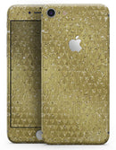 Golden Triangle Glimmer Pattern - Skin-kit for the iPhone 8 or 8 Plus