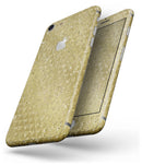Golden Triangle Glimmer Pattern - Skin-kit for the iPhone 8 or 8 Plus