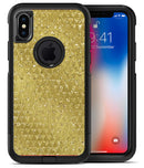 Golden Triangle Glimmer Pattern - iPhone X OtterBox Case & Skin Kits