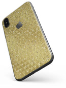 Golden Triangle Glimmer Pattern - iPhone X Skin-Kit