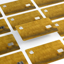 Golden Weeping Willow Over City - Premium Protective Decal Skin-Kit for the Apple Credit Card